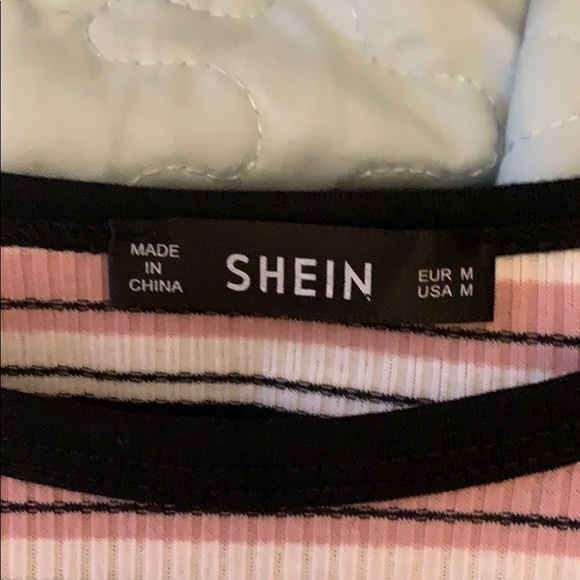 striped crop top tee - Picture 3 of 3